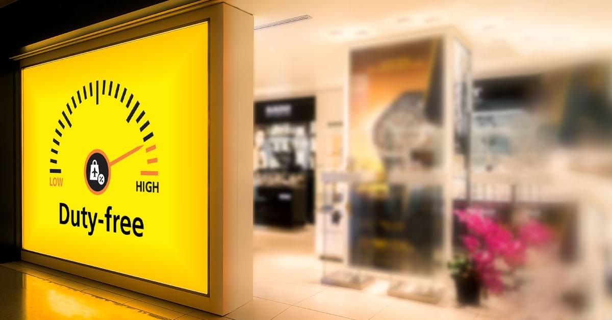 Duty-free costs